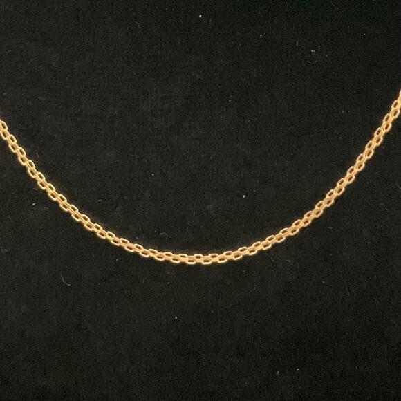 STUNNING 10K SOLID GOLD BISMARK NECKLACE BRAND NEW 22” 2mm- Item# 212 - Picture 5 of 7